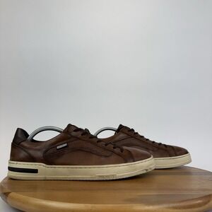 Mens Pikolinos Zativa Brown Perforated Leather Casual Low Sneakers Shoes Size 43